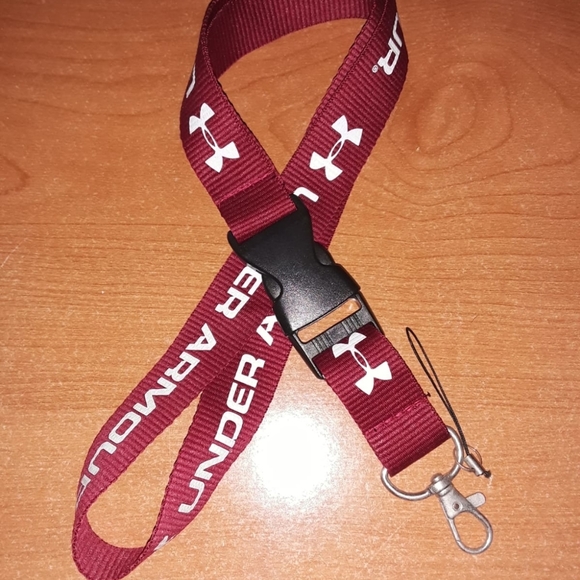Brand New Under Armour Purple Logo Lanyard - Picture 2 of 6